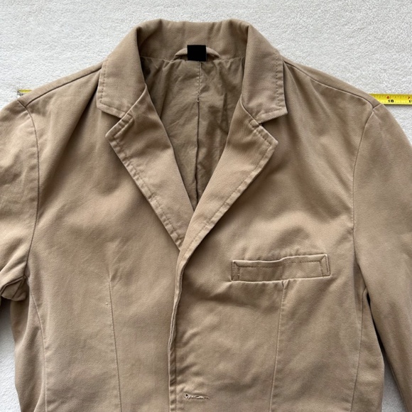 Old Navy | Cotton Tan Blazer | Men’s S EUC - Picture 6 of 14
